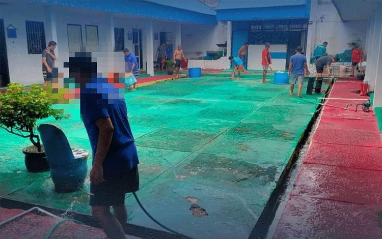 Dorong Pemasyarakatan Sehat, Rutan Gelar Kerja Bakti