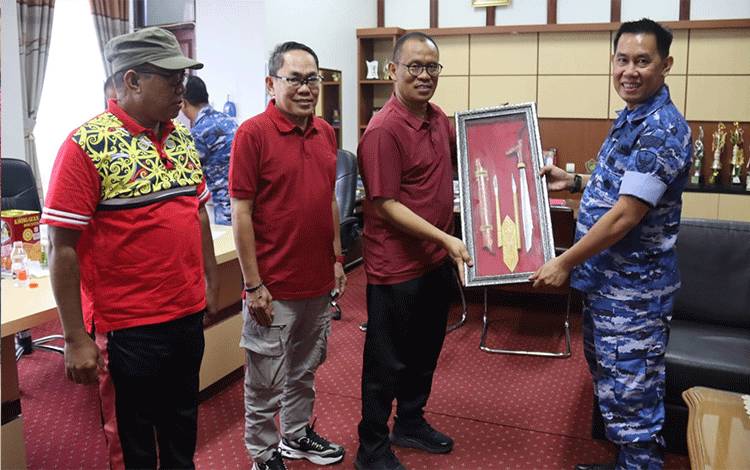 Pj Sekda Seruyan Sambut Kunjungan Danlanud Iskandar Pangkalan Bun