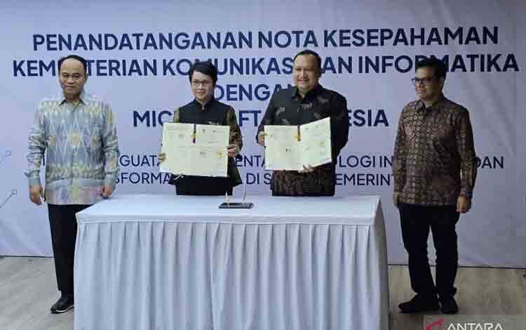 Menkominfo: Microsoft Siapkan Investasi Bernilai Besar untuk Indonesia