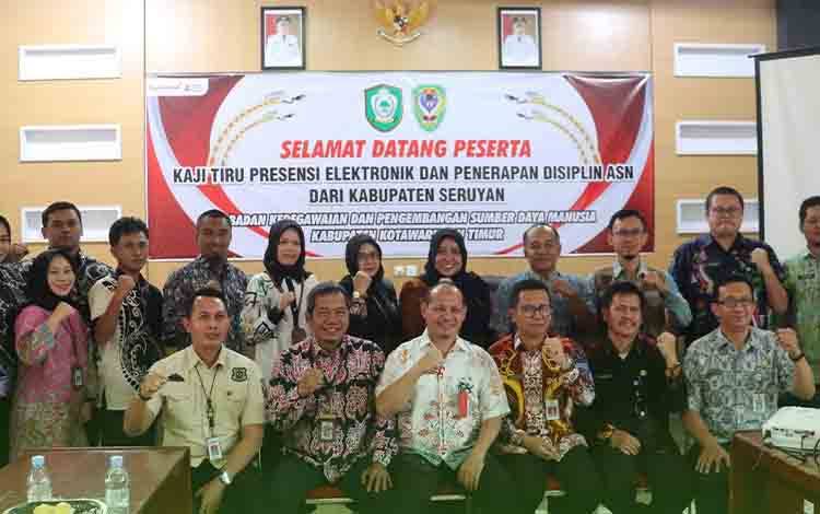 Pemkab Seruyan Kaji Tiru Terkait Kedisiplinan ASN