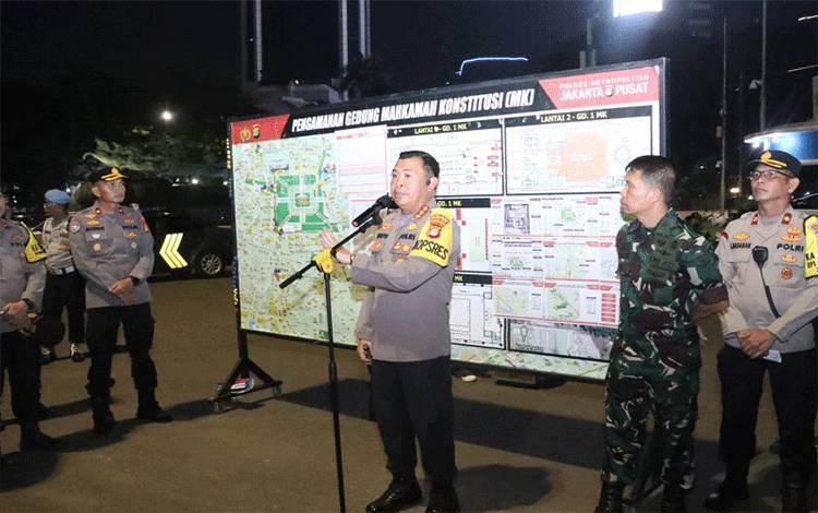 Polisi Siapkan Rekayasa Lalu Lintas saat Sidang Putusan Sengketa Pilpres Hari ini