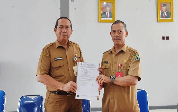 Jabatan Kepala Dinas PUPR PKP Kapuas Diserahterimakan