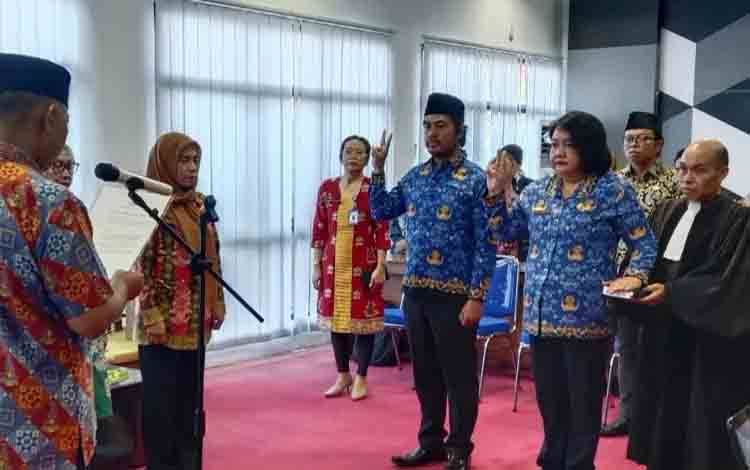 Dispursip Palangka Raya Punya Arsiparis Baru untuk Tingkatkan Pengelolaan Arsip Daerah