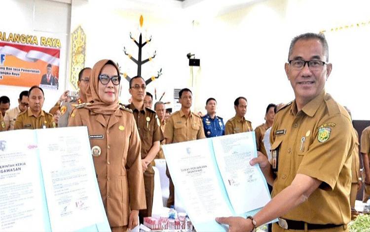 Pj Wali Kota Palangka Raya Dorong Optimalisasi Paket PBJ