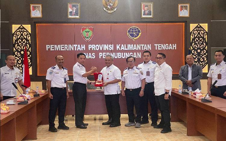 Dishub Jambi Belajar Peningkatan PAD ke Kalteng