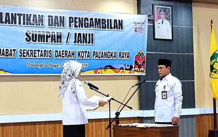 Pj Sekda Palangka Raya Berkomitmen Hadirkan Inovasi di 3 Sektor