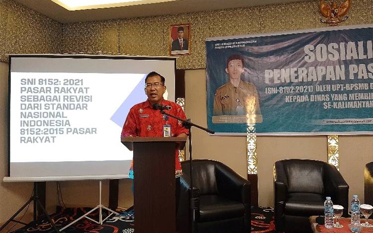Tomas Sembiring Harap Sosialisasi SNI Dorong Penguatan Pasar Rakyat Berstandar