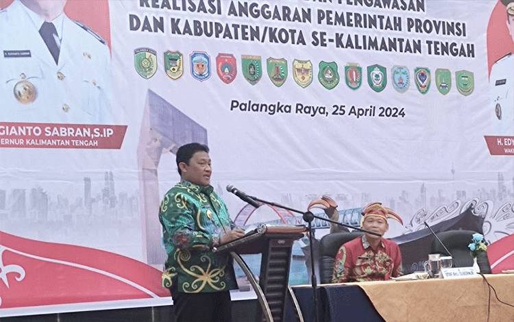 Wagub Kalteng Minta Perangkat Daerah Mempercepat Serapan Anggaran