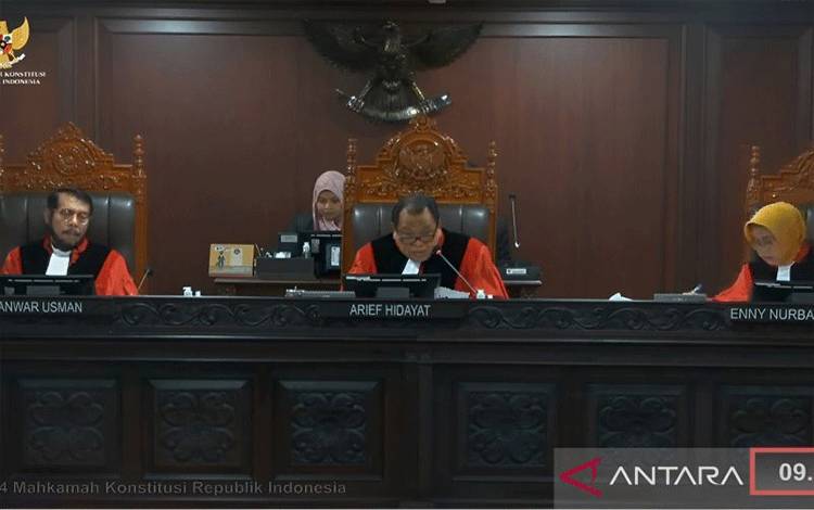 MK Mulai Gelar Sidang Perdana Perkara PHPU Pileg 2024