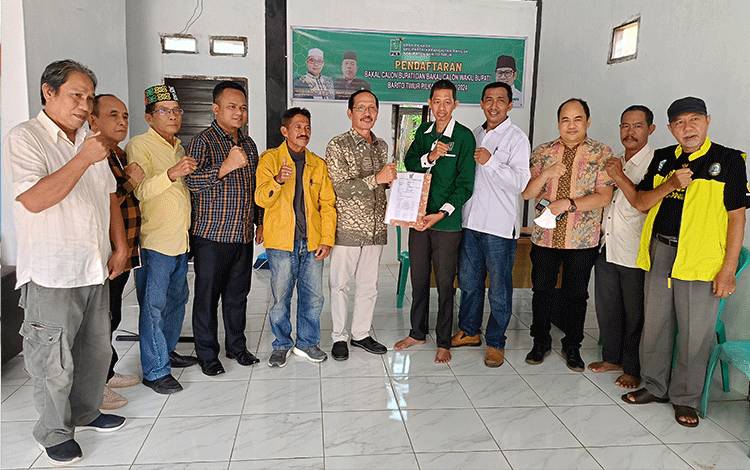 Supriatna Mendaftar ke PKB untuk Maju Pilbup Barito Timur 2024