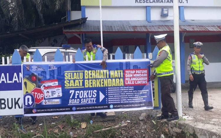 Ini 7 Penyebab Lakalantas di Palangka Raya