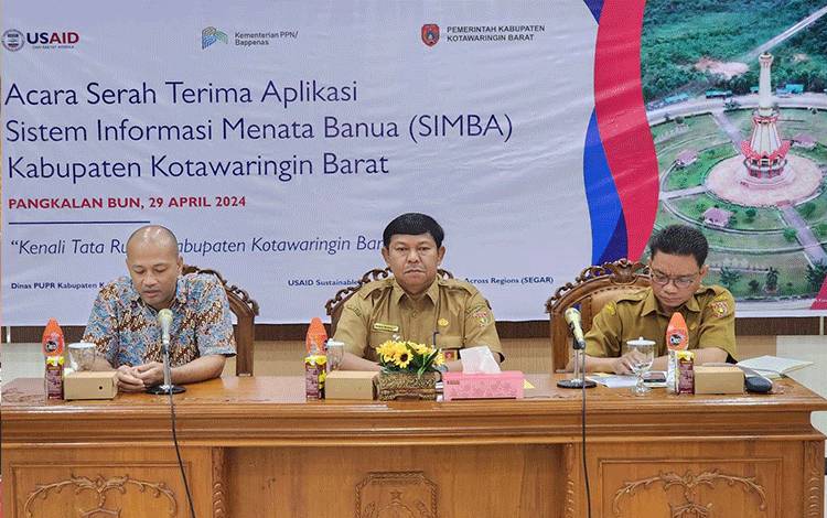 PUPR Kobar Sosialisasikan Aplikasi SIMBA, Agar Pembangunan Sesuai Tata Ruang