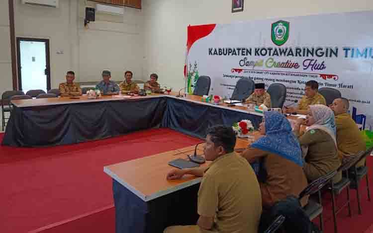 Diskominfo Kotim Tindak Lanjuti Usulan Penguatan Sinyal di Desa
