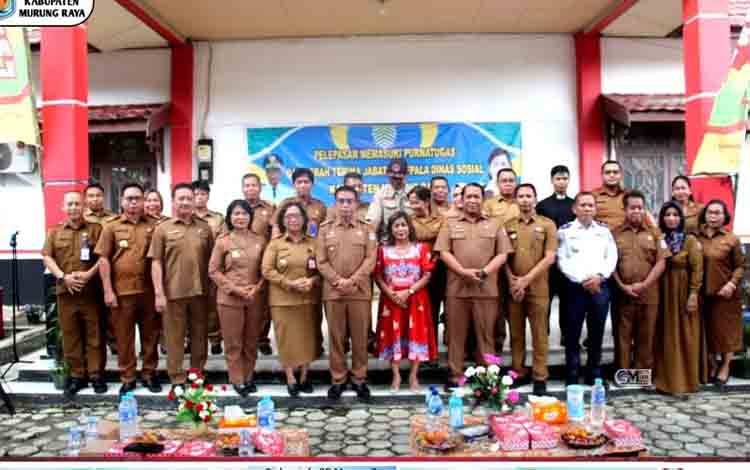 Pelepasan Purna Tugas Kepala Dinas Sosial Kabupaten Murung Raya