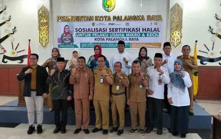 Pemko Palangka Raya Sosialisasikan Sertifikasi Halal untuk Pelaku Usaha