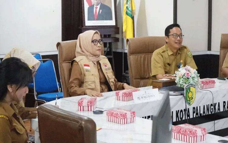 Pj Wali Kota Palangka Raya Minta TPID Gerak Cepat