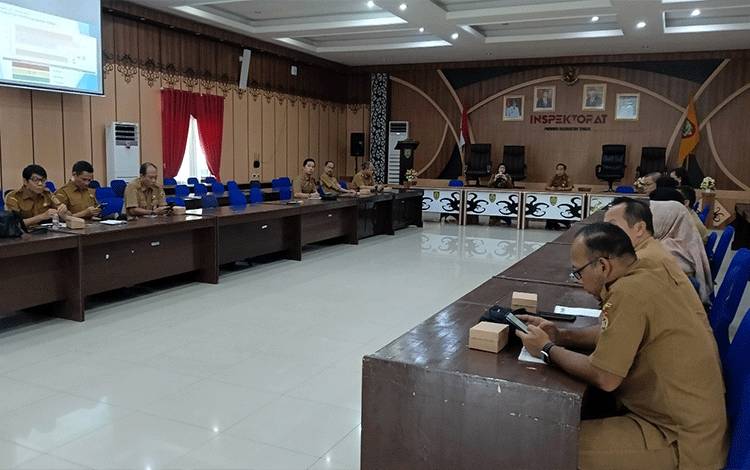 Inspektorat Kalteng Ajak Perangkat Daerah Perkuat Edukasi Lawan Korupsi