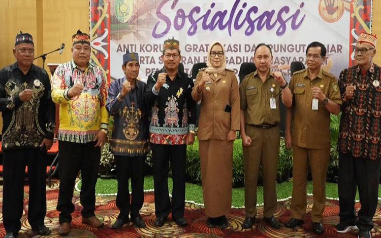 Pemko Palangka Raya Gandeng Tokoh Adat Wujudkan Pemerintahan Bersih Melayani