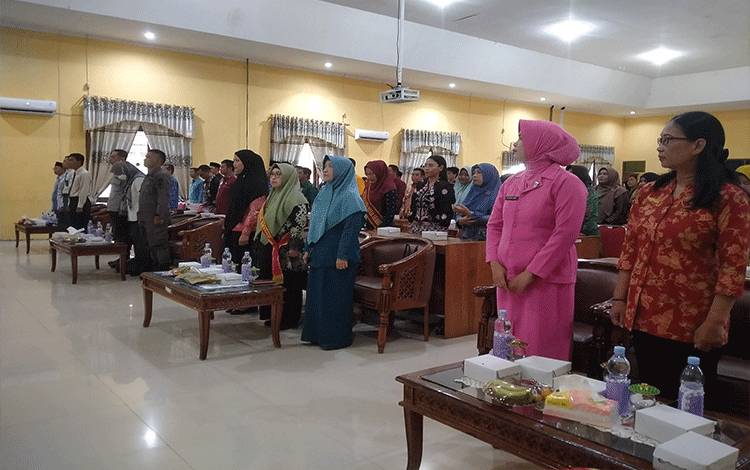 Pemkab Sukamara Harapkan Bunda PAUD Pastikan Anak Lahir Punya Akte Kelahiran