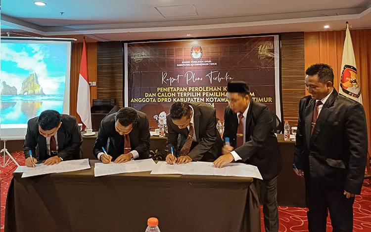 Ini Calon Terpilih Anggota DPRD Kabupaten Dapi III Periode 2024-2029 Hasil Pleno KPU Kotim