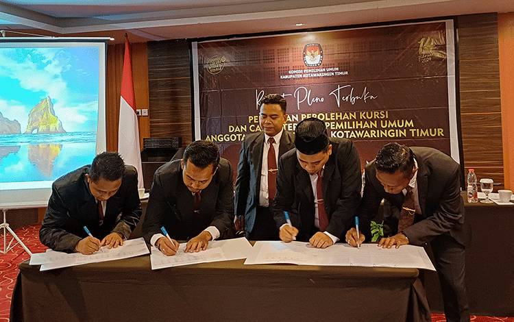 Ini Calon Terpilih Anggota DPRD Kotim Dapil V Periode 2024-2029 Hasil Pleno KPU