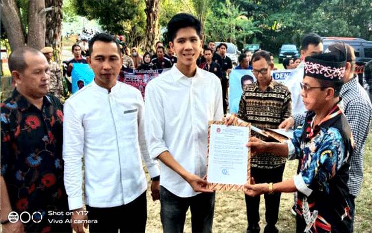 Tiga Ormas di Barito Utara Deklarasi Dukung Akhmad Gunadi