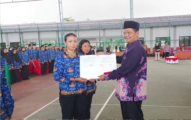 Ratusan PPPK Seruyan Diambil Sumpah Janji