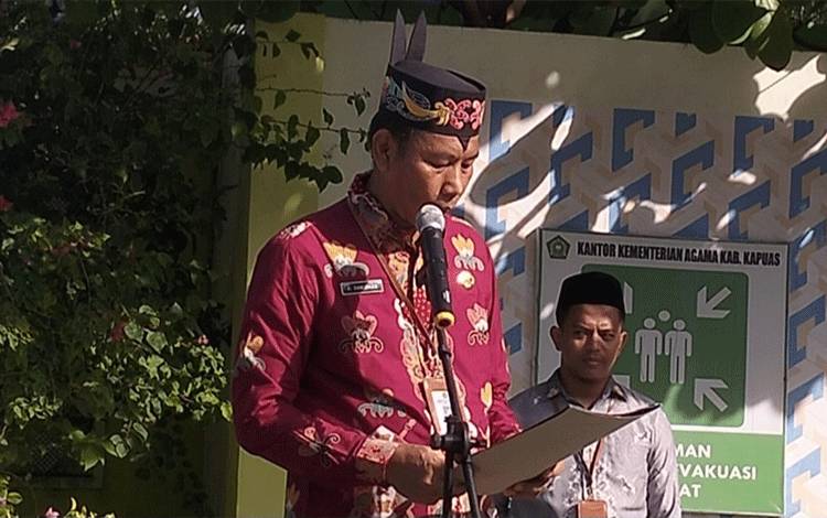 Maknai Hardiknas 2024, Begini Harapan Kepala Kemenag Kapuas