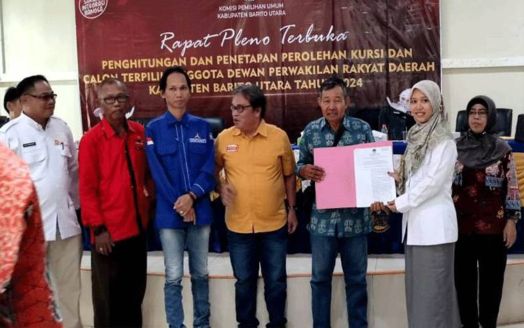 Ini Nama-Nama 25 Anggota DPRD Barut yang Terpilih pada Pemilu Legislatif 2024