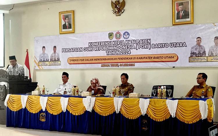 Program Kerja PGRI Dilaksanakan Demi Kemajuan Pendidikan di Barito Utara