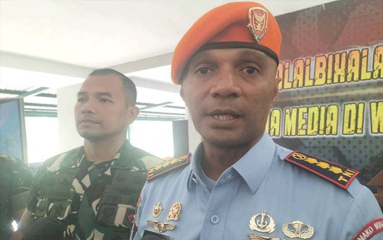 24 Sniper Kopasgat TNI AU Jaga Kegiatan World Water Forum