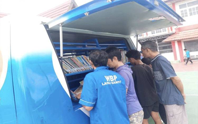 Lapas Sampit Datangkan Perpustakaan Keliling Tingkatkan Wawasan WBP
