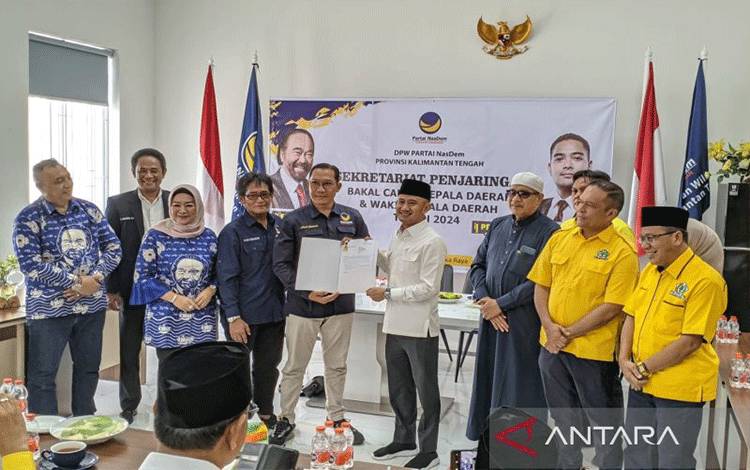 NasDem Kalteng: Tidak Ada Jalur Khusus Dalam Pendaftaran Pilkada 2024