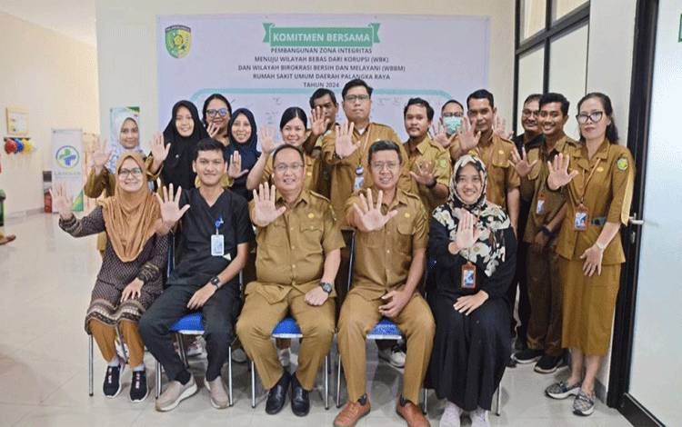 RSUD Palangka Raya Terapkan Zona Integritas WBK-WBBM