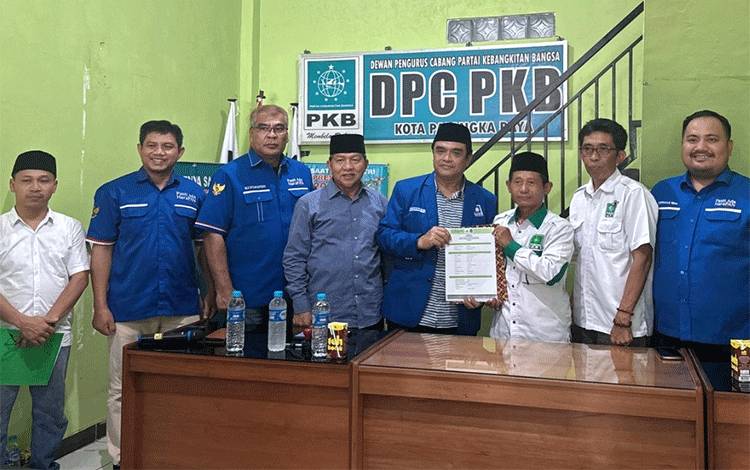 Sowan ke Demokrat dan PKB, Rojikinnor Galang Dukungan Calon Wali Kota Palangka Raya