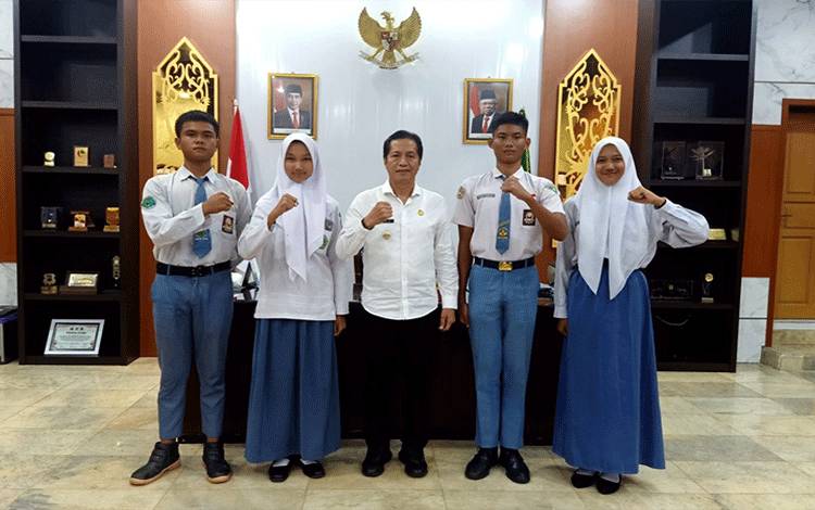 Ini Pesan Pj Bupati Barito Utara kepada 4 Calon Paskibraka Ikut Seleksi Tingkat Provinsi Kalteng