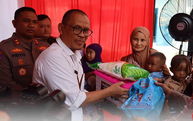 Pj Sekda Seruyan Hadiri Gebyar Posyandu Presisi