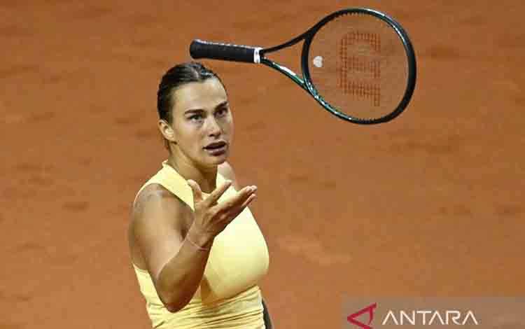 Sabalenka Tahan Rasa Sakit untuk Hindari Kekecewaan Dini di Roma
