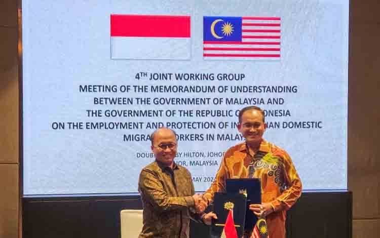 RI-Malaysia Bentuk Satgas Percepat Integrasi Sistem Penempatan PMI