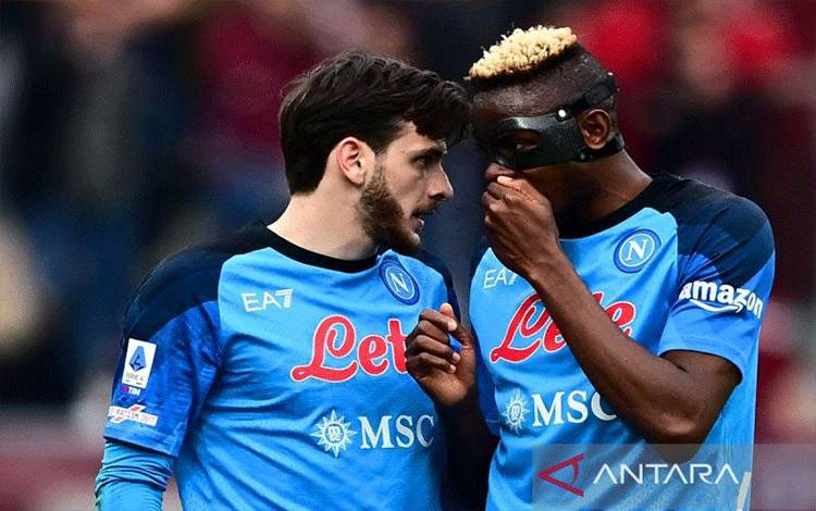 Dipermalukan Bologna 0-2, Asa Napoli Lolos UCL Musim Depan Makin Kecil