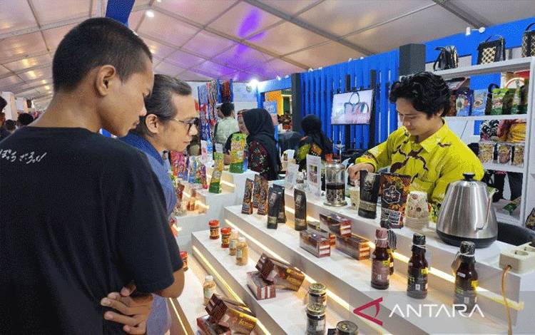 BI Pamerkan Kriya dan Kuliner Khas Daerah di Kalteng Expo 2024