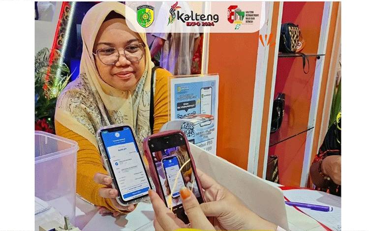 BPPRD Palangka Raya Hadirkan Pembayaran PBB-P2 Tanpa Denda di Kalteng Expo