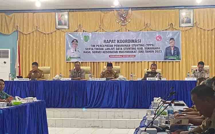 Pj Bupati Sukamara Harapkan Peran Aktif Dalam Penurunan Prevalensi Stunting?