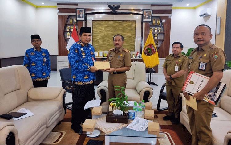 Inspektorat Kalteng Lakukan Pengawasan Penyelenggaraan Pemda Kobar