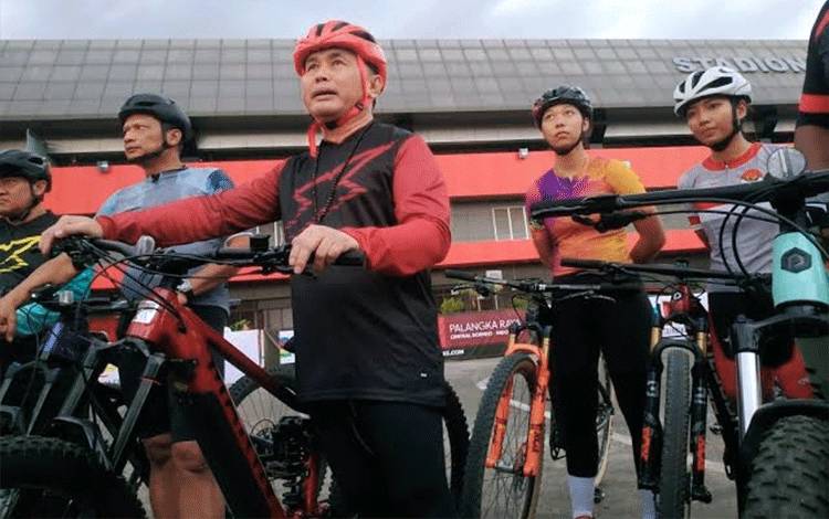 UCI MTB Ikut Semarakan Rangkaian FBIM Kalteng