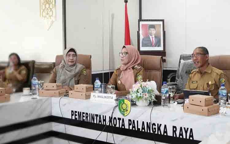 Pemko Palangka Raya Perkuat Koordinasi dengan Daerah Penghasil Komoditas Pangan