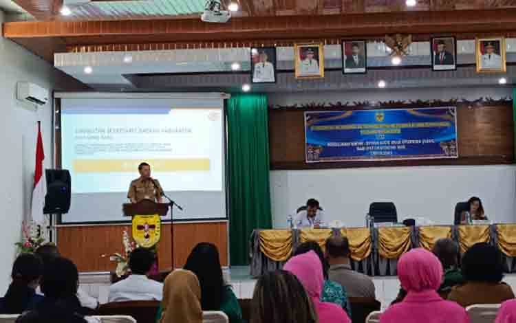 Pemkab Gumas Sosialisasi Bapak/Bunda Asuh Anak Stunting