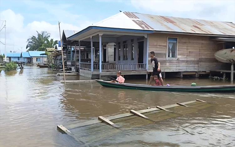 BPBD Jelaskan Kondisi Banjir Terkini di Kotim