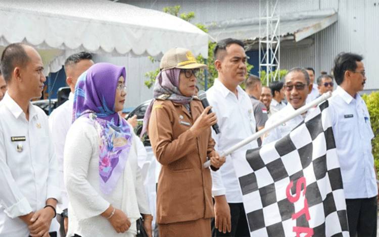 Pj Wali Kota Palangka Raya Pastikan Subsidi Ongkos Angkut Beras Berlanjut