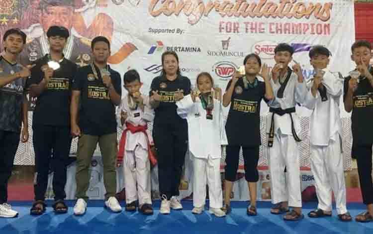 Atlet Taekwondo Kabupaten Lamandau Raih 7 Emas dan 3 Perak